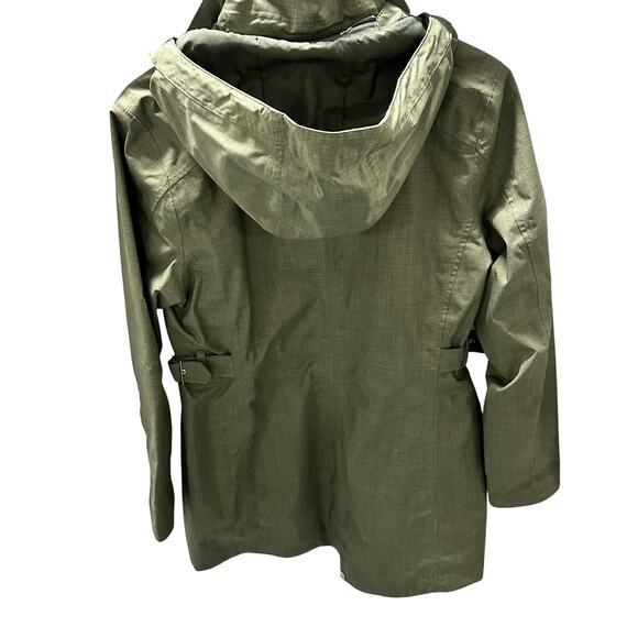 The North Face, Women's Size Small-Dry Vent Laney Olive Trench Coat - Picture 2 of 6